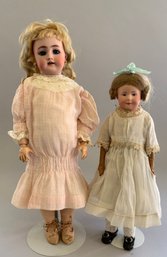 2  Bisque Dolls