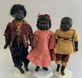 3  Black Dolls