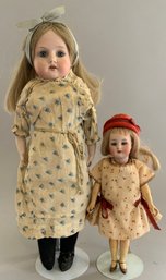 2  Bisque Dolls