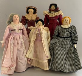 5  13 Cloth Artist Dolls