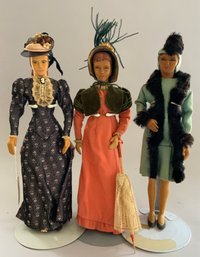 3  Helen Bullard NIADA Founder Carved Wood Artist Dolls