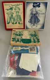 4  Bucilla Cloth Doll Kits