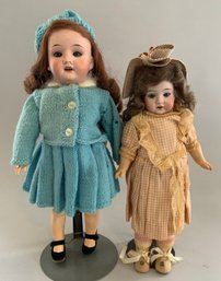 2  Bisque Dolls