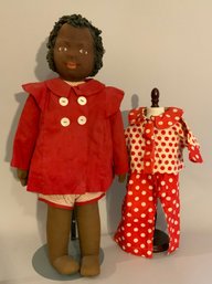 22 WPA Black Girl Cloth Doll