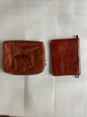 Two Leather Cases