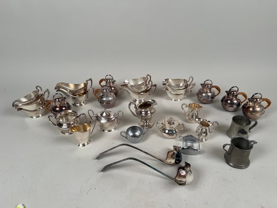Lg Group Silverplate Serving Accessories