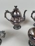 Acorn Silver Plate Figural Tea Set