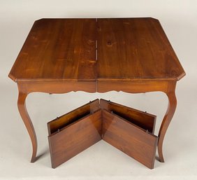 French Provincial Style Walnut Extension Dining Table