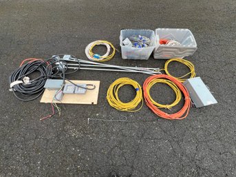 Group Of Commercial Electrical Wire & Electrical Components