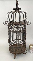 Victorian Wrought Iron Parrot Cage