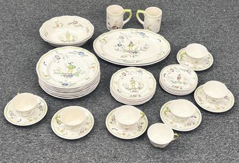 Estate Group Longchamp Porcelain Table Wares