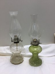 Vintage Oil Lamp Lot