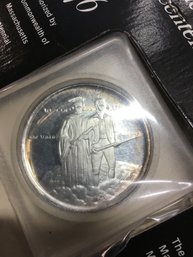 Massachusetts Bicentennial Silver Medal