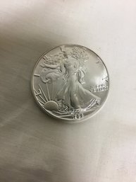 1988 One Dollar Silver Coin 1 Oz. Silver