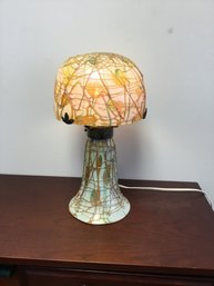 Steuben Heart And Vine Mid Century Desk Lamp