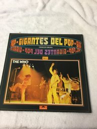 The Who Gigantes Del Pop Vinyl LP