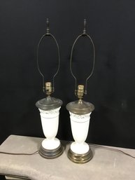 Vintage Wedgwood Lamps  Untested