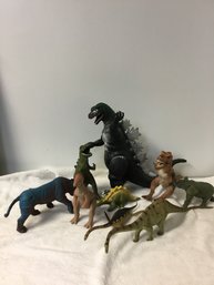 Toy Lot Of Dinosaurs