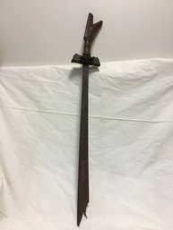 Antique Mindanao Kampilan Machete Sword