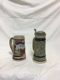 Beer Stein Lot