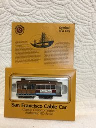 Bachman HO Scale Cable Car In Box