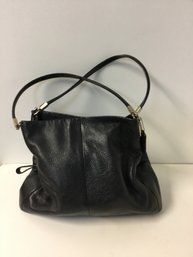 Coach Black Leather Handbag