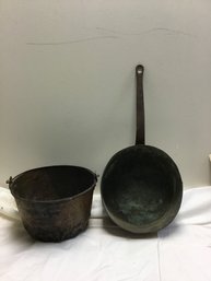 Decorative Copper Pot Lot