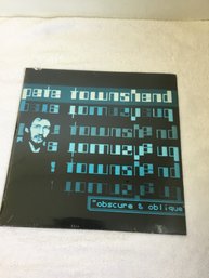 Peter Townsend Obscure And Oblique Vinyl Album