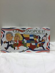 Clintonopoly The Great American Sell Off Board Game New Unopened