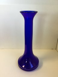 Beautiful Blue 18 Inch Tall Vase