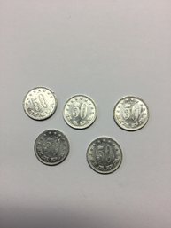 Yugoslavian Coin Lot As Pictured 1953