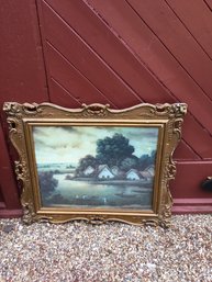 27x13 Vintage Reproduction Wall Art