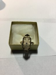 Vintage Avon Frostlights Medium Ring In Box