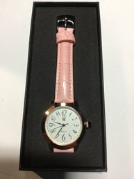 BTB Lady Rose Gold Pink Wristwatch New Untested