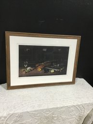 Signed Print 33x24 Overall