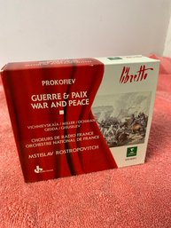 Prokofiev: War And Peace Guerre & Paix CD Box Set